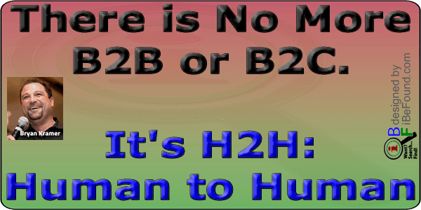 Do you agree that we live in the era of H2H?
